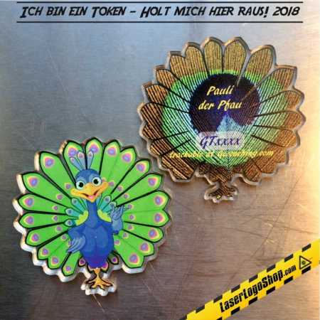 Dschungel 2018 - "Pauli Peacock"