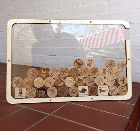 WCC Woodcoincollector - Die Spardose für Woodies - Large (modular)