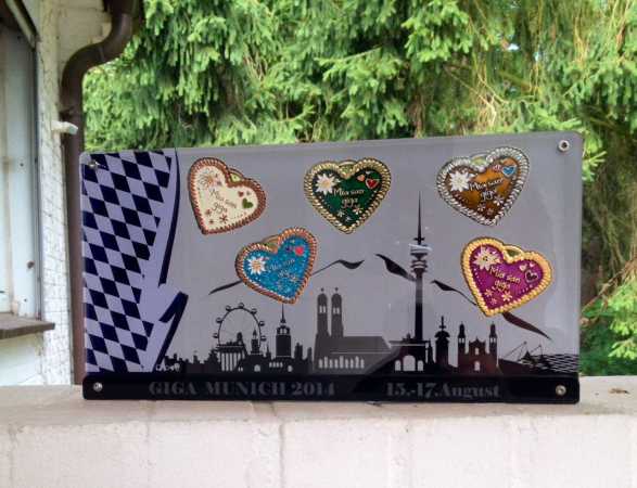 GeoCoinCollector - GIGA München "Herzerl Geocoin"