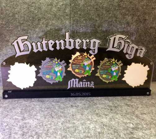 GeoCoinCollector - GIGA Mainz "Gutenberg Event Coins" 5er Variante
