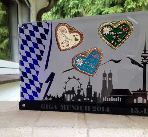 GeoCoinCollector - GIGA München "Herzerl Geocoin"