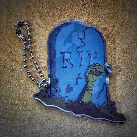 True Metal Tag "Zombie Tag" - als Ersatz für verschwundene Geocoins / Trackables