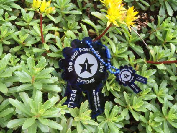 Set of 3 - "The real Favourite Point" - trackable on Geocaching.com