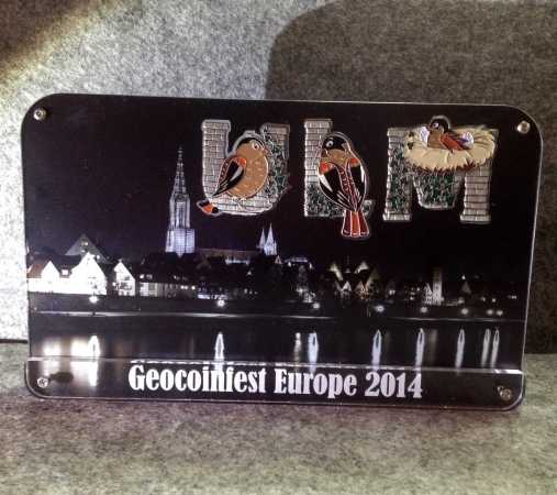 GeoCoinCollector - European Geocoinfest 2014 Ulm "Night Edition"