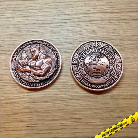 GeoMythos Geocoin - Edition 02/12 "Prometheus"