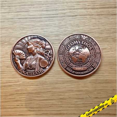GeoMythos Geocoin - Edition 11/12 "Amaterasu"