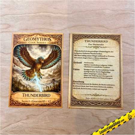 GeoMythos Geocoin - Edition 05/12 "Thunderbird"
