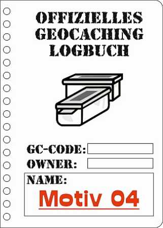 Holz-Logbuch 100 Seiten verschiedene Grössen / Motive auf Wunsch individualisiert