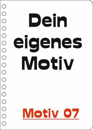 Holz-Logbuch 100 Seiten verschiedene Grössen / Motive auf Wunsch individualisiert