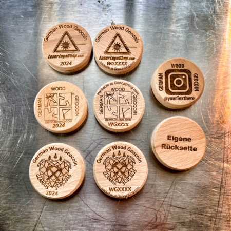 Woodcoin - individuell gefertigt