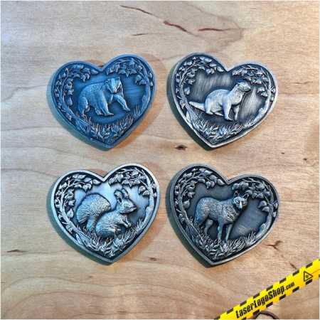 Love Nature Geocoin - Edition #01 "Dachs"