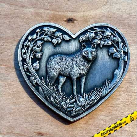 Love Nature Geocoin - Edition #03 "Wolf"