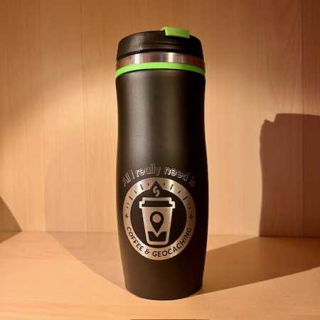 "All I really need is ...." Thermobecher