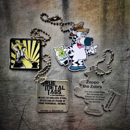 zusätzlicher True Metal Tag zum 100er Paket mit Tracking-Code