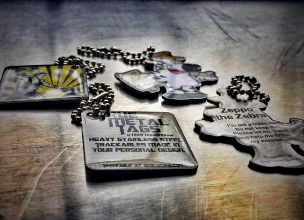 zusätzlicher True Metal Tag zum 100er Paket mit Tracking-Code