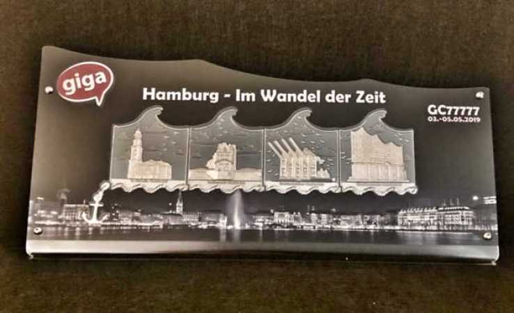 GIGA Hamburg - 4er Display Eventcoin Motiv "Hamburg @ Night"