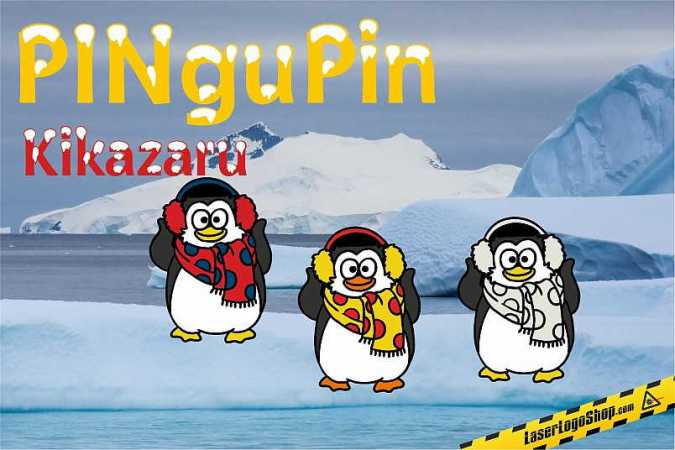 PINguPin - Gruppenprojekt - "Kikazaru" - 50 Stück