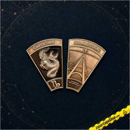 Solar Zodiac Coin Serie - "Capricorn - Steinbock"