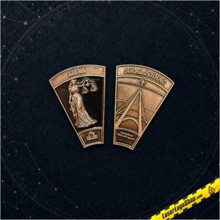 Solar Zodiac Coin Serie - "Libra - Waage"