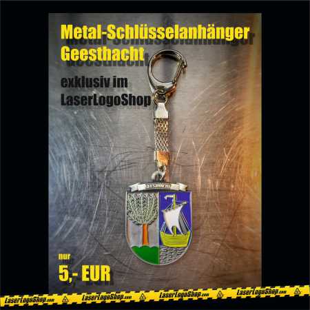Metall-Schlüsselanhänger "Geesthacht"