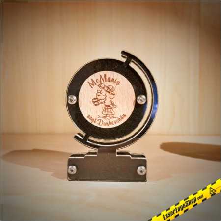 Woodcoin Geschenk-Display für einen einzelnen Woodie