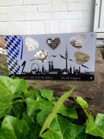 GeoCoinCollector - GIGA München "Herzerl Geocoin"