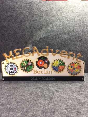 GeoCoinCollector - MEGAdvent Berlin 2014 - XL Analog Edition - Kopie