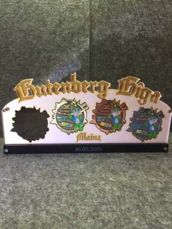 GeoCoinCollector - GIGA Mainz "Gutenberg Event Coins" 4er Variante