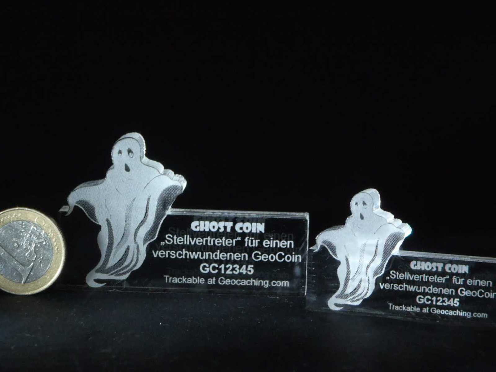 Lost Geocoin "The Ghost Coin #1"