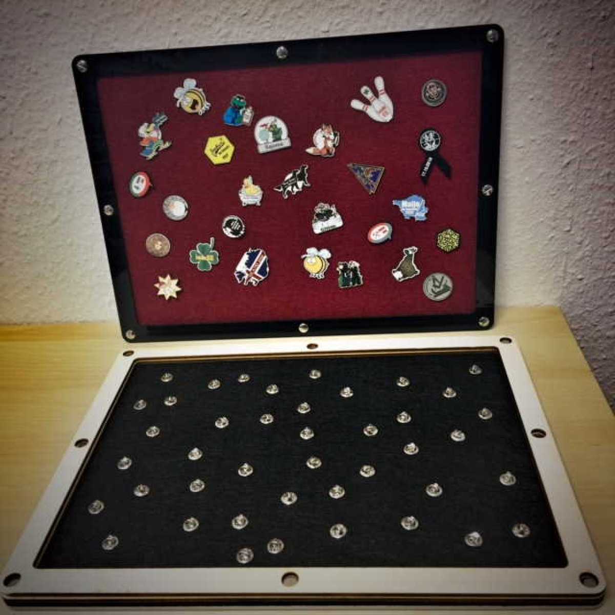 PinCollector XXL auf Wunsch mit individueller Gravur