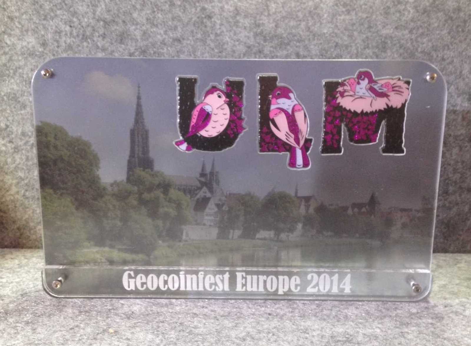 GeoCoinCollector - European Geocoinfest 2014 Ulm "Day Edition"