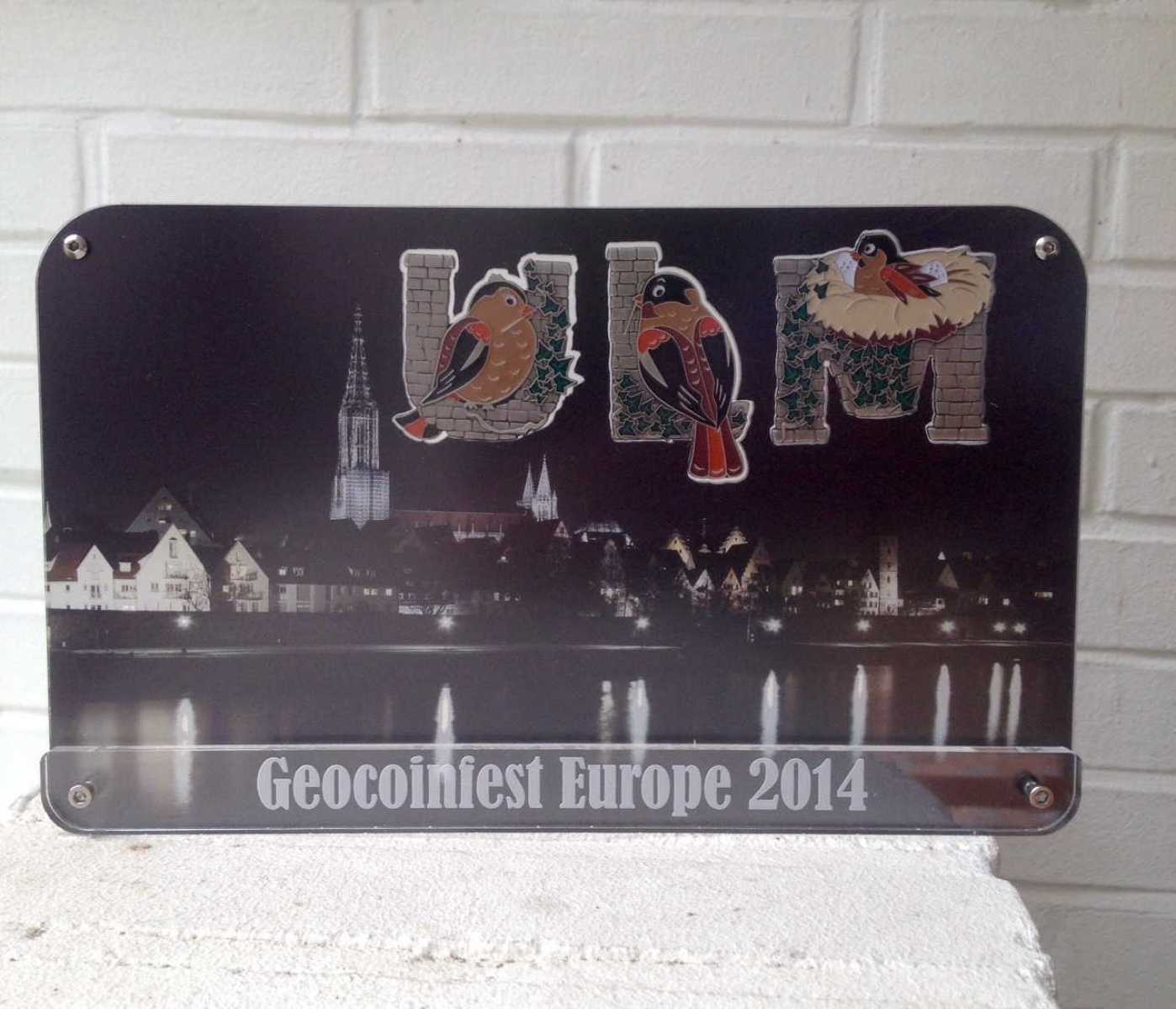 GeoCoinCollector - European Geocoinfest 2014 Ulm "Night Edition"
