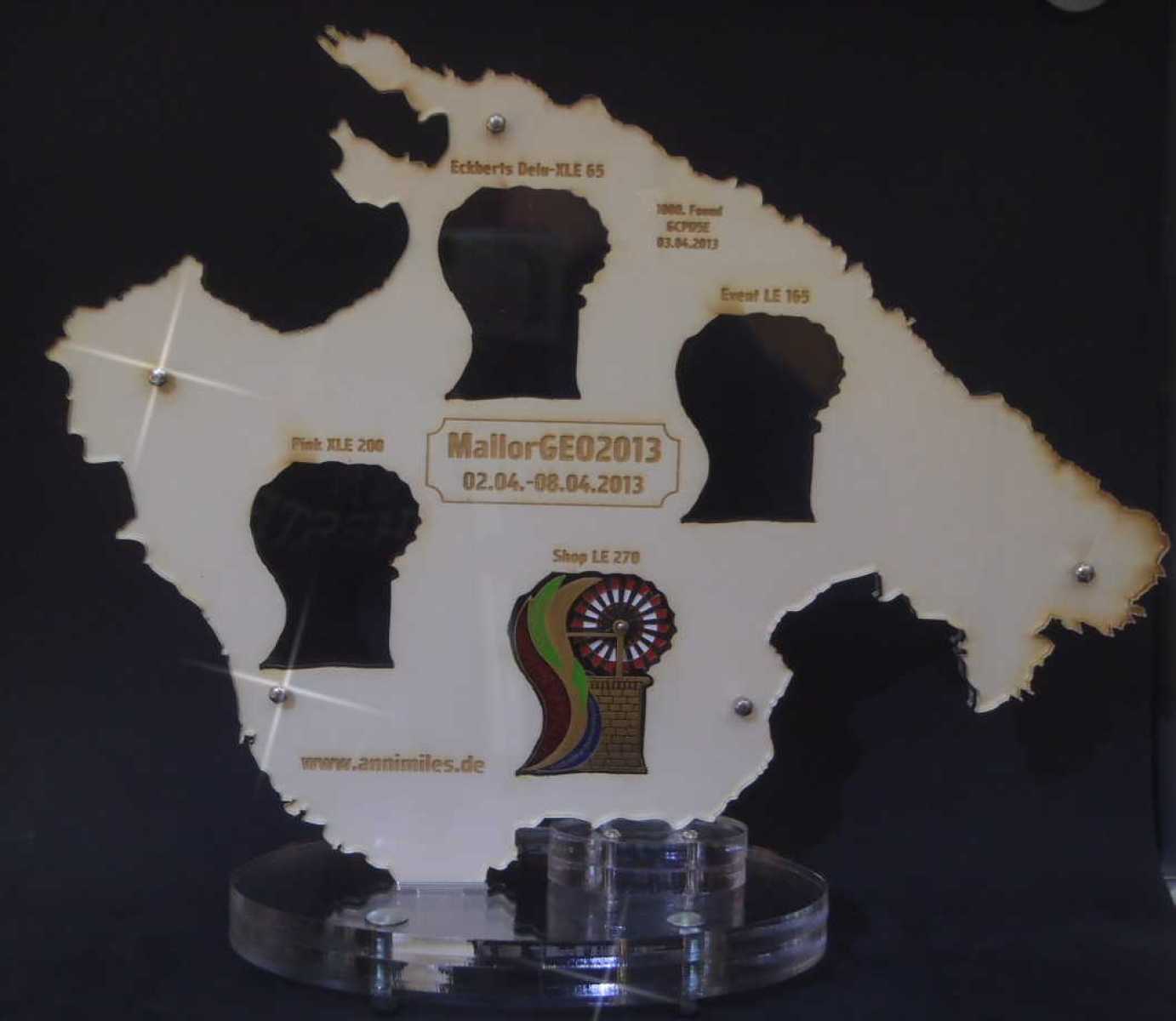 Special "GeoCoinCollector" - "MallorGEO 2013" 4er