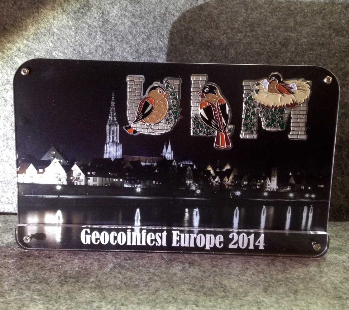 GeoCoinCollector - European Geocoinfest 2014 Ulm "Night Edition"