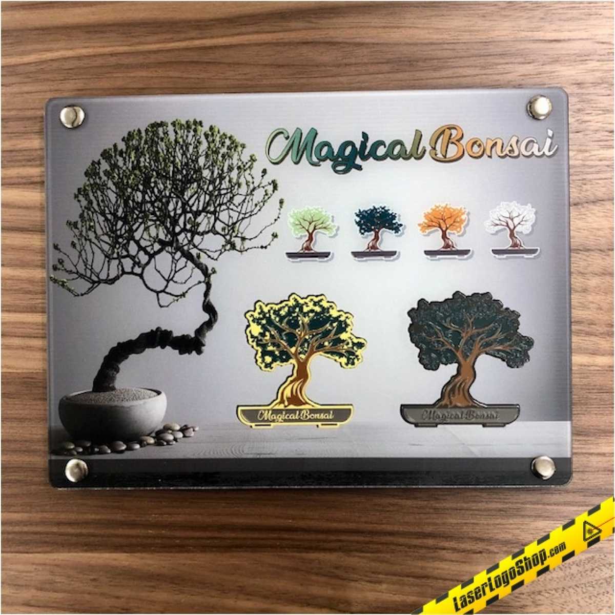 "Magical Bonsai" Color Changing Geocoin - Regular Edition - Auflage 200 Stück