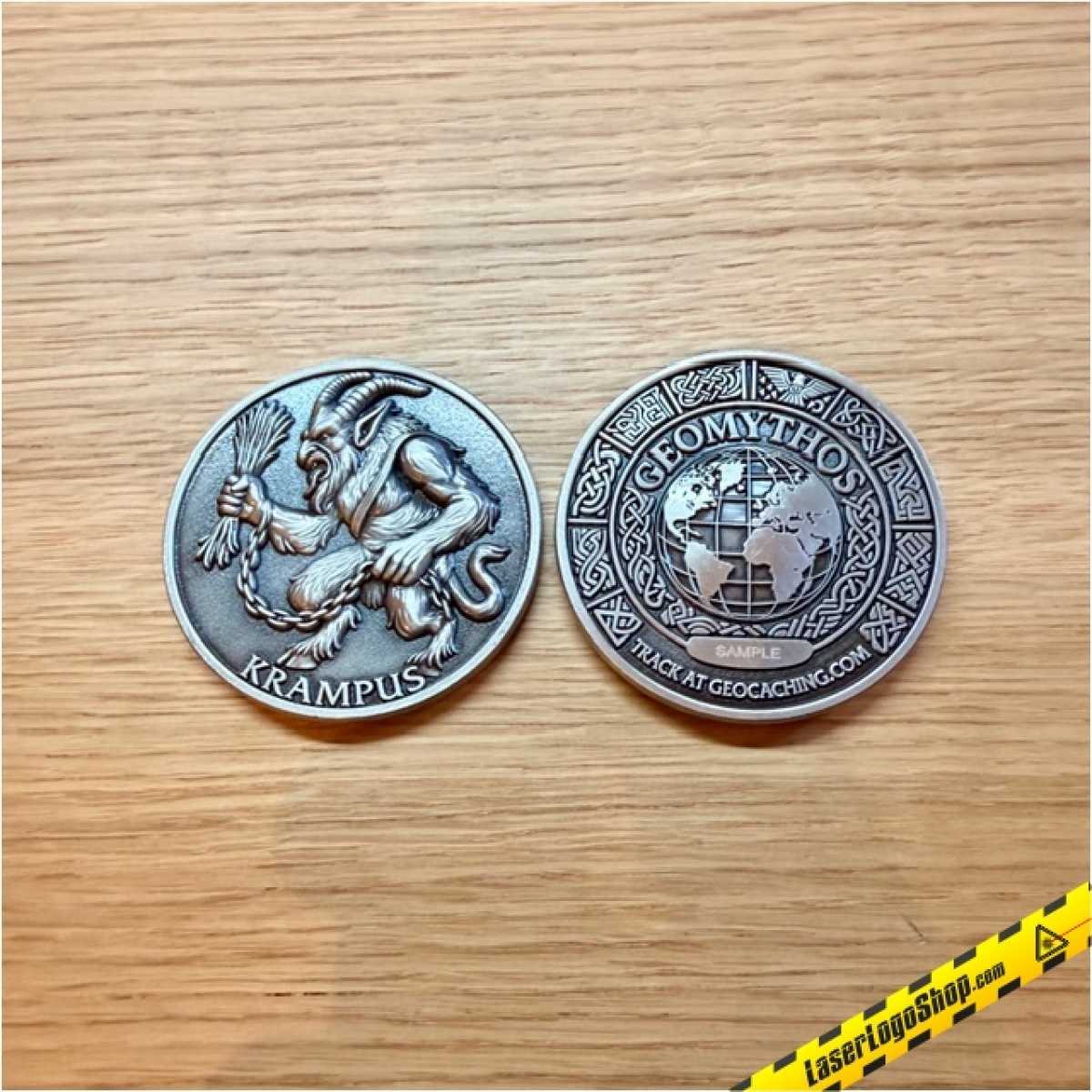 GeoMythos Geocoin - Edition 06/12 "Krampus"