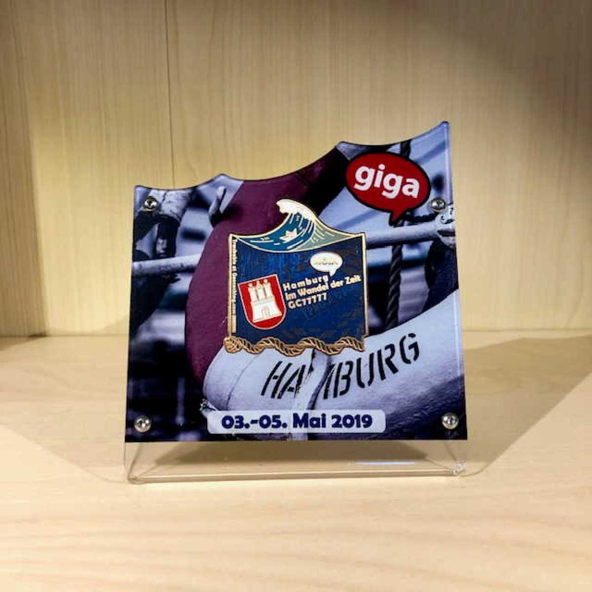 GIGA Hamburg - 1er Display Eventcoin Motiv "Rettungsring"