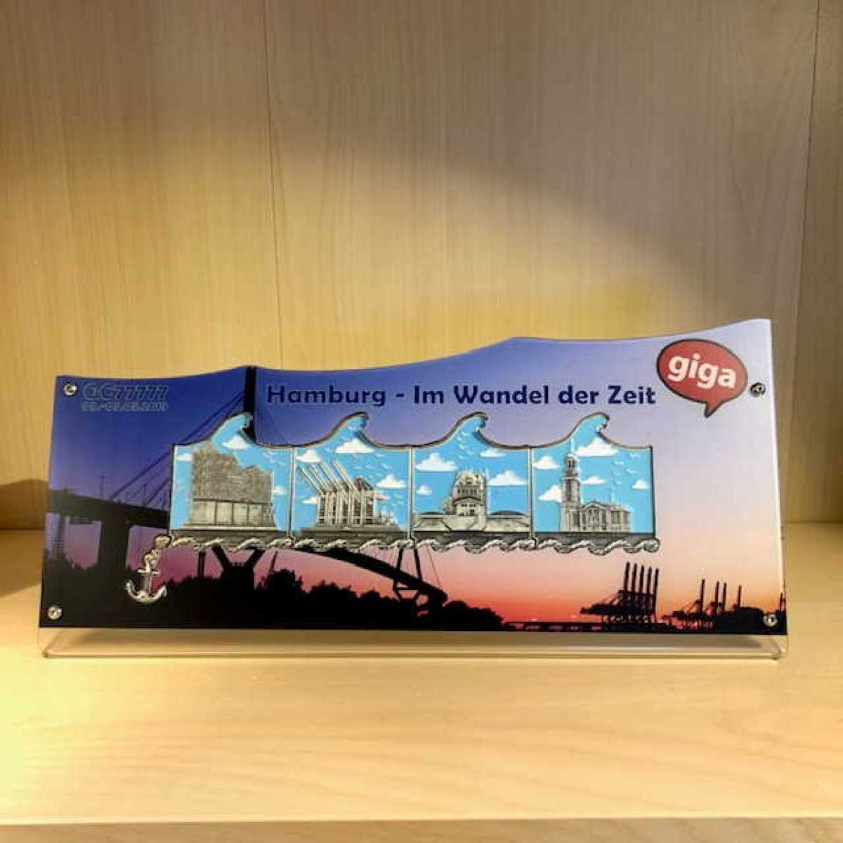 GIGA Hamburg - 4er Display Eventcoin Motiv "Köhlbrandbrücke"
