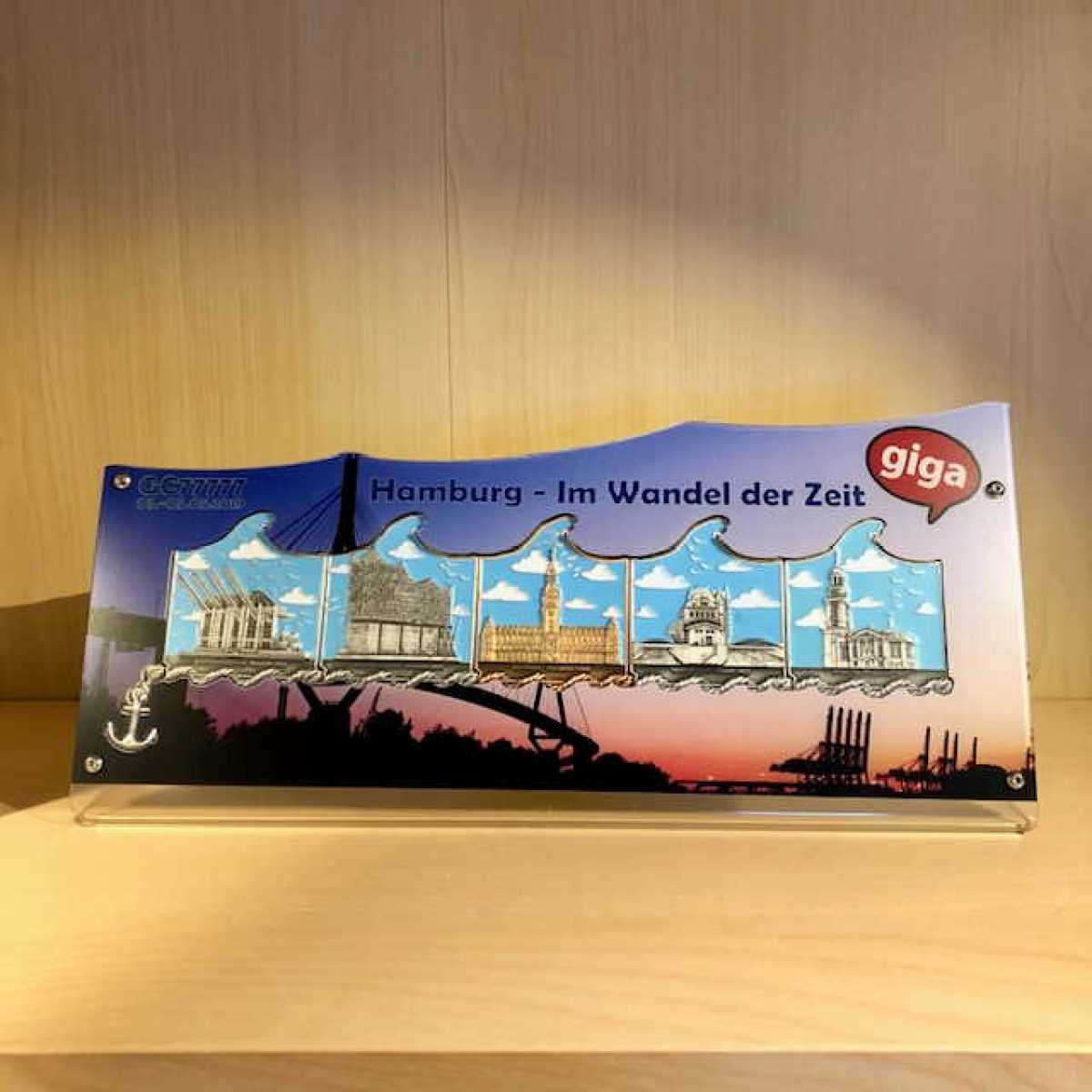 GIGA Hamburg - 5er Display Eventcoin Motiv "Köhlbrandbrücke"