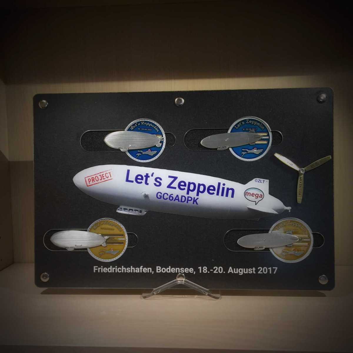Grosser GCC/Tableau "Project MEGA Let's Zeppelin 2017" in Friedrichshafen