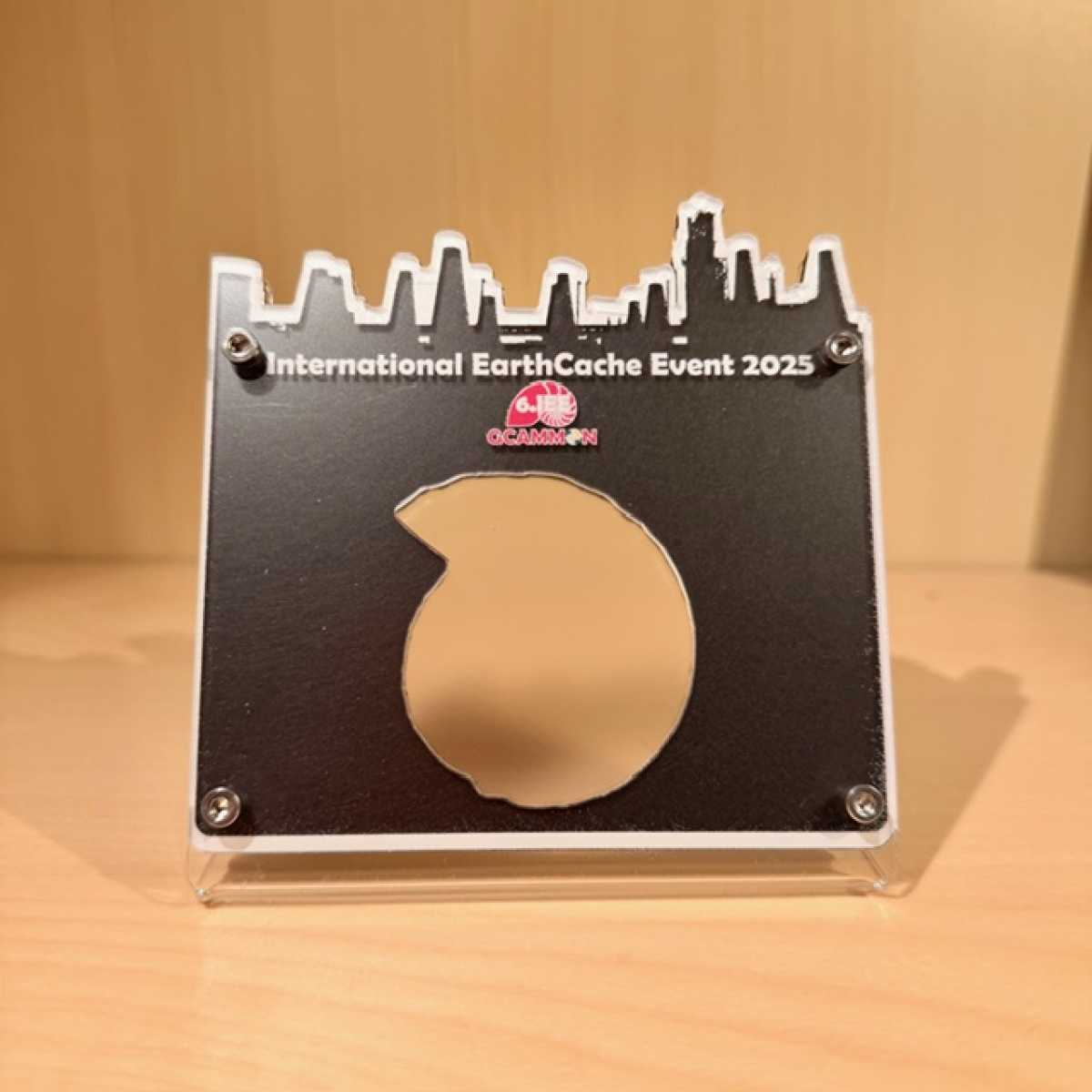 6. IEE GCAMM0N Rüdersdorf 11.10.2025 - Coin-Display für 1 Geocoin