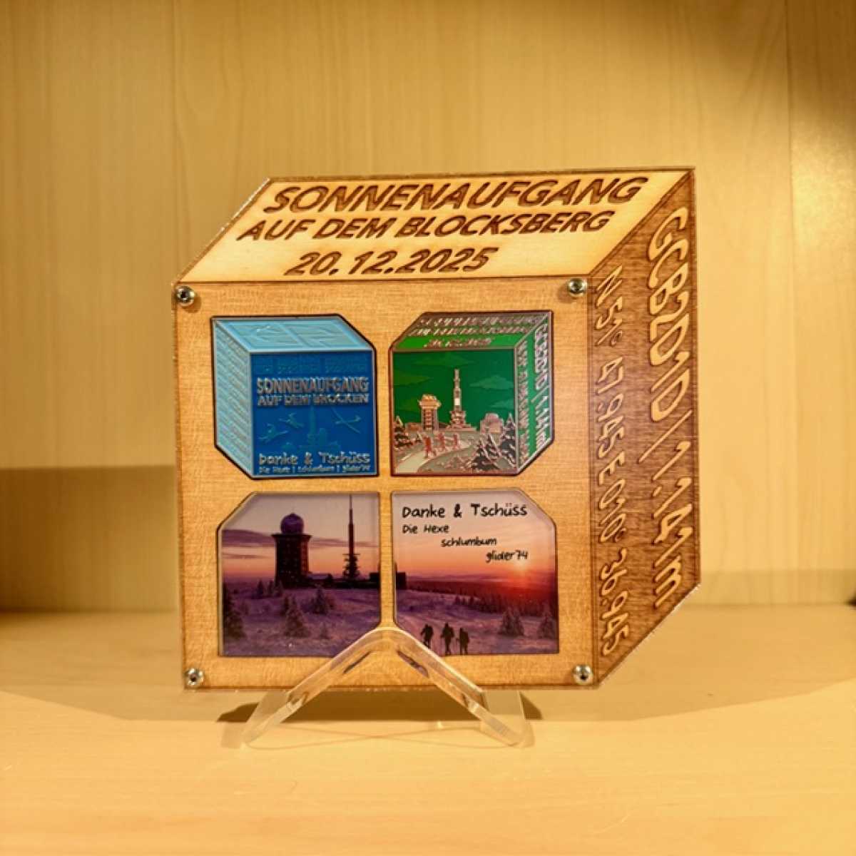 Display "BlockParty Sonnenaufgang auf dem Brocken 2025"