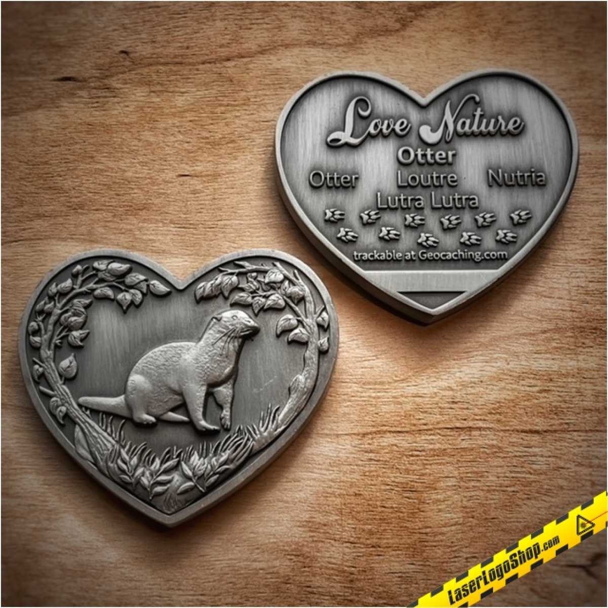Love Nature Geocoin - Edition #02 "Otter"