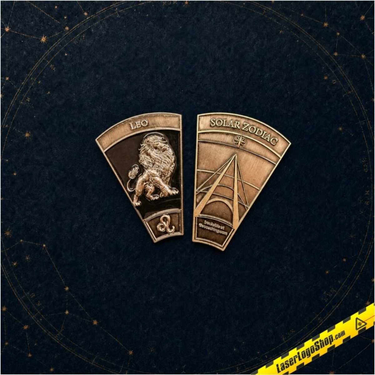 Solar Zodiac Coin Serie - "Leo - Löwe"