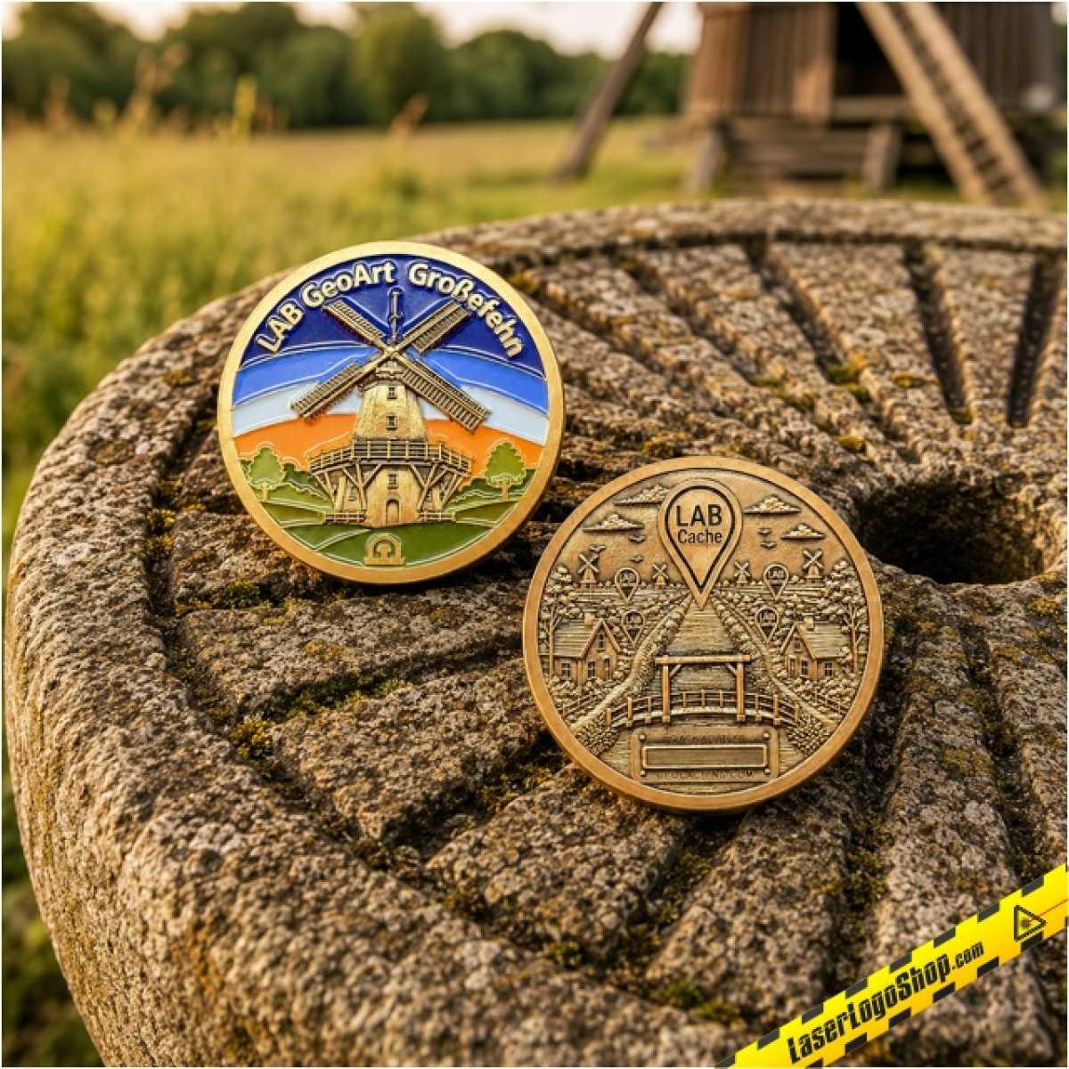 LAB-GeoArtT Großefehn ~ Owner Coin (Antik Gold) OE 100