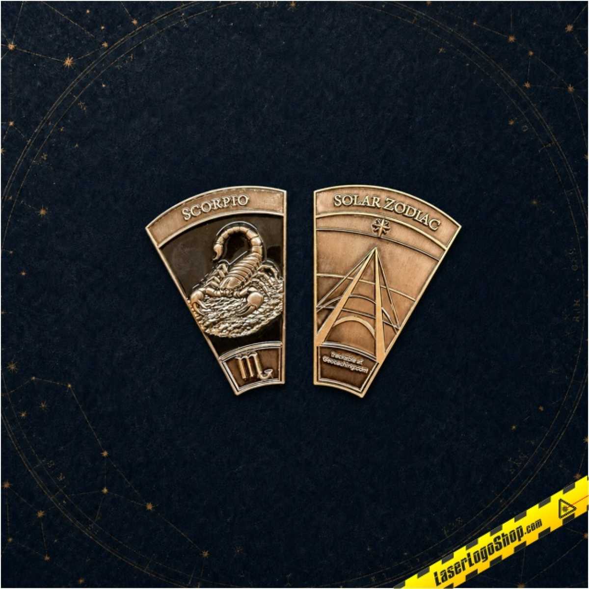 Solar Zodiac Coin Serie - "Scorpio - Skorpion"