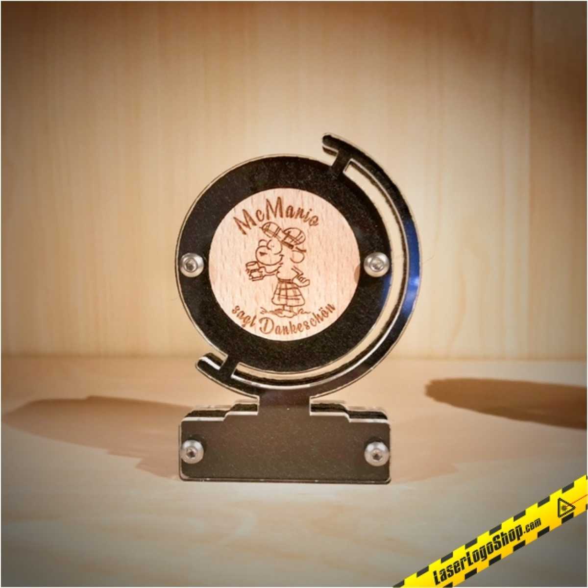 Woodcoin Geschenk-Display für einen einzelnen Woodie