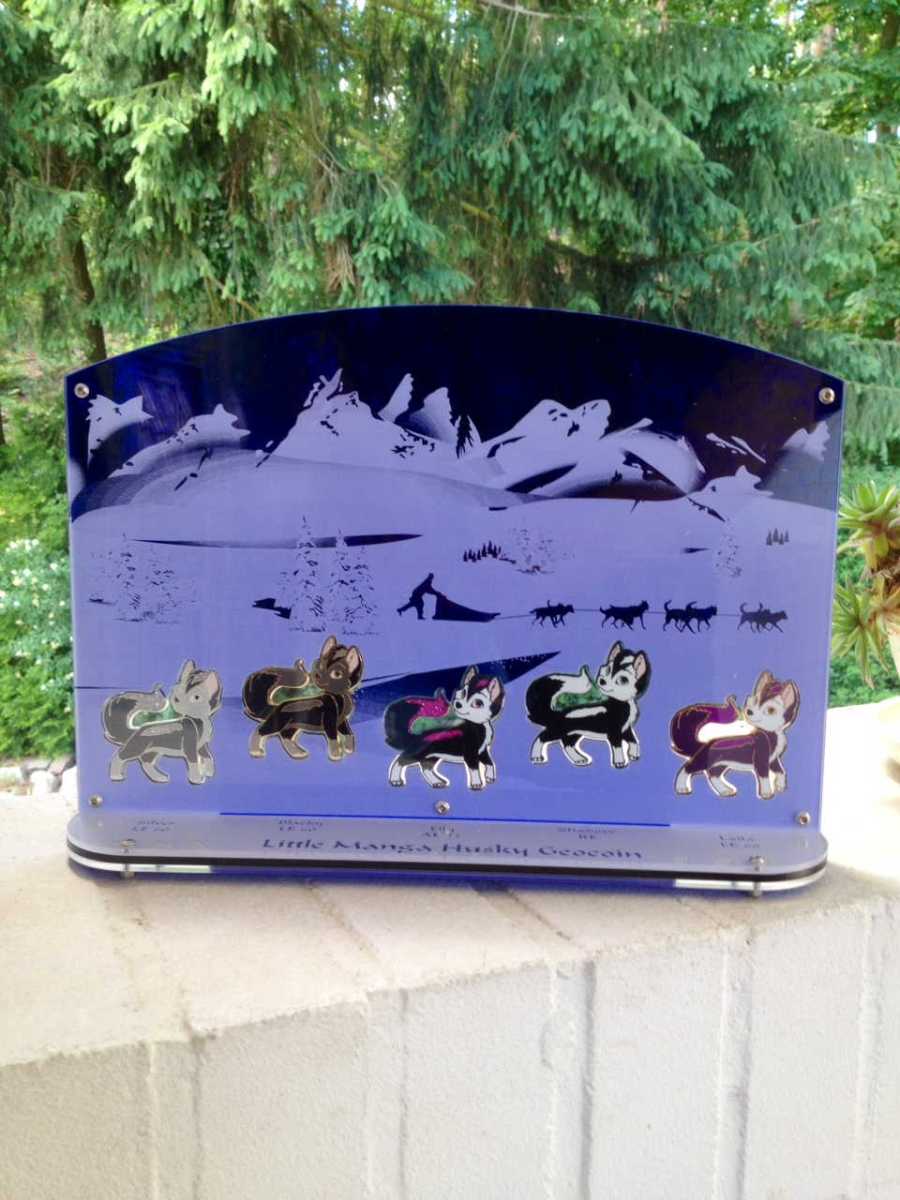 GeoCoinCollector - 5er "Little Maga Husky Geocoin"