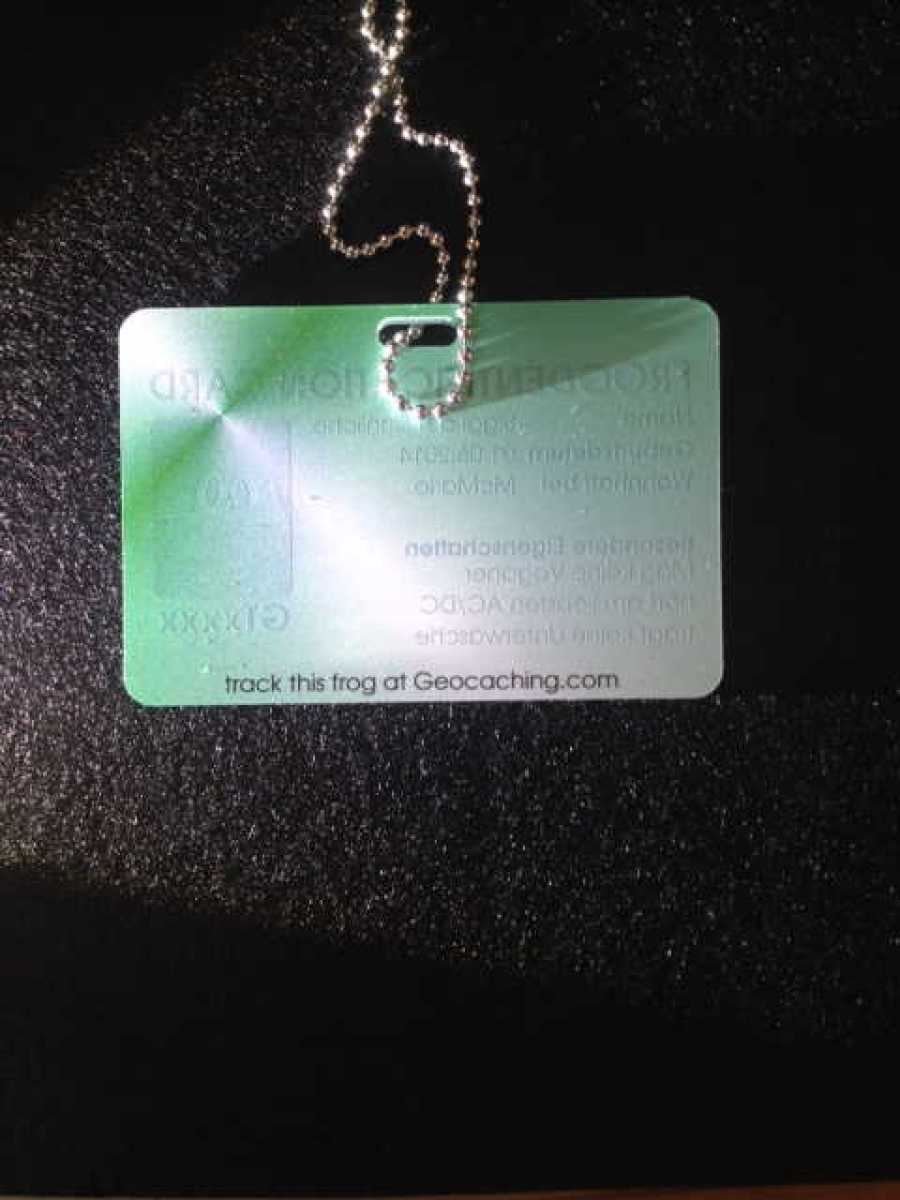 Frogdentification Card