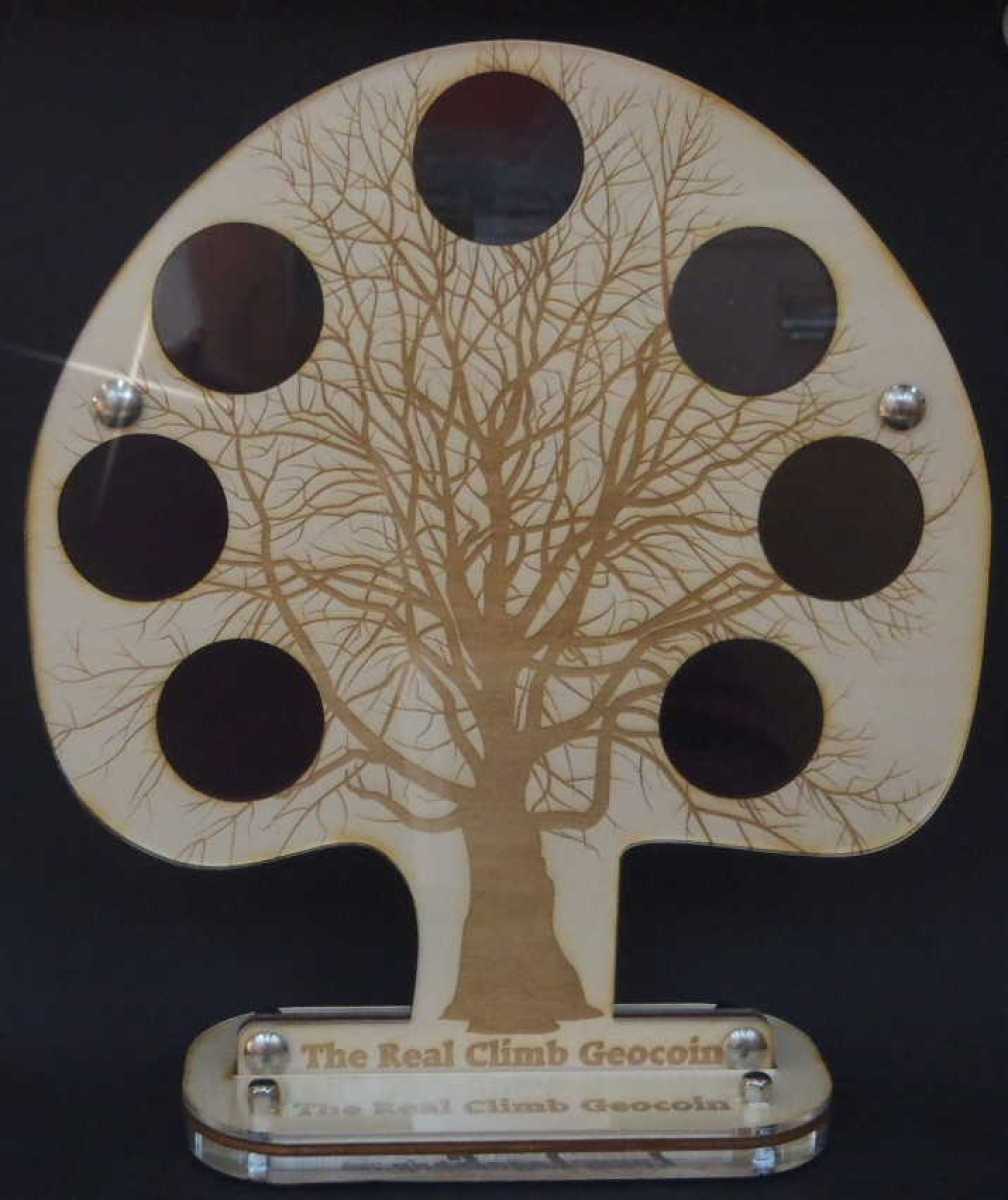 Special "GeoCoinCollector" - The Real Climb large